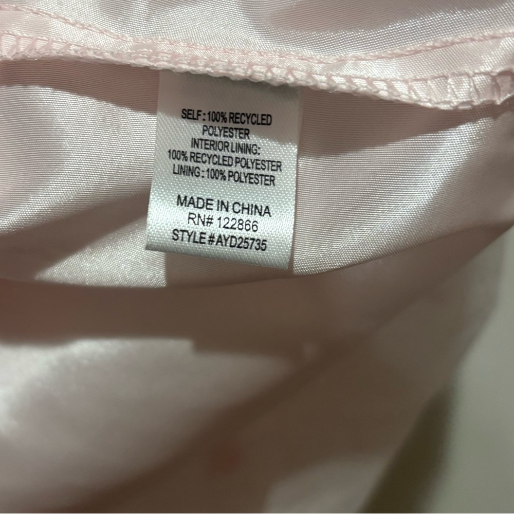 Zenzi Sleeveless Floral Tulle Dress Blush Pink Girls Large 10-12 Easter Spring - Picture 6 of 11